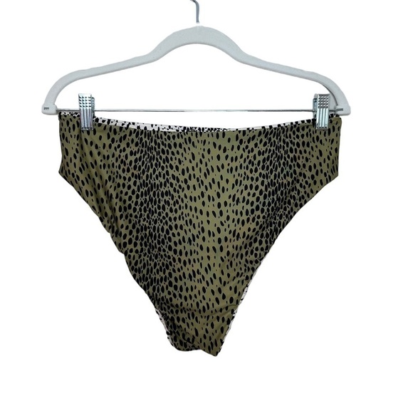 VYB Deja Vu Large Reversible Animal Print Bikini Bottom - Picture 4 of 5